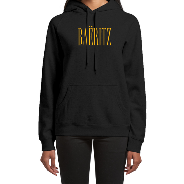 Cote Des Basques Hoodie - Stretched Design